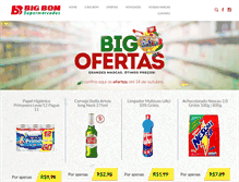 Tablet Screenshot of bigbom.com.br